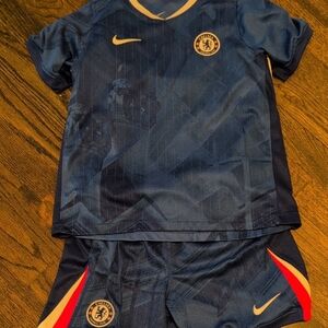 Nike Chelsea Kit Toddler Size Soccer Jersey Set